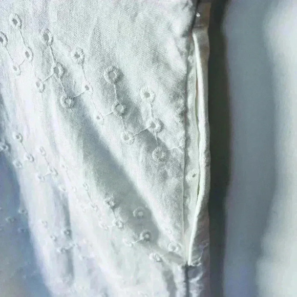 NWT! Everlane The Linen Eyelet Maxi Dress - Picture 9 of 10